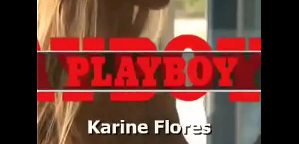  Karina Flores in Playboy